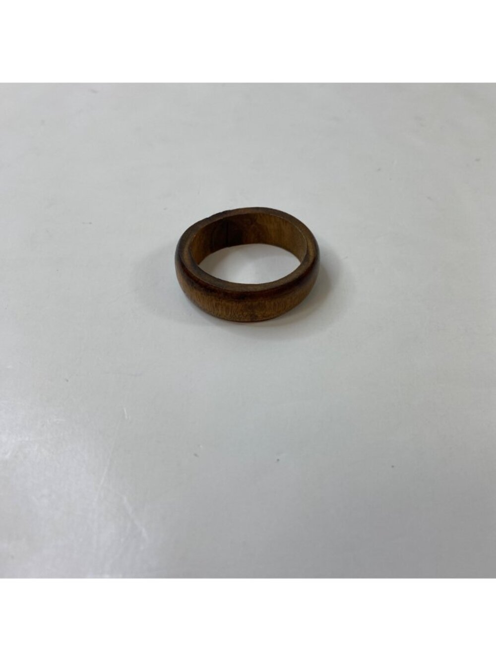 Set 12 Handcrafted 1" Diameter Wooden Napkin Rings Rustic Charm Serve Ware - Picture 5 of 9